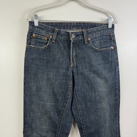 Vintage Polo Ralph Lauren Jeans Company Modern Bootcut Jeans Size 14 Dark Wash - Picture 4 of 13